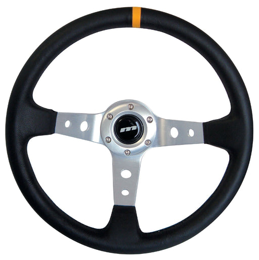 340mm Black Alcantara Moulded Steering Wheel + Boss fits Citroen BX Break 86>98 Mountney Classic  - Dynamic Drive