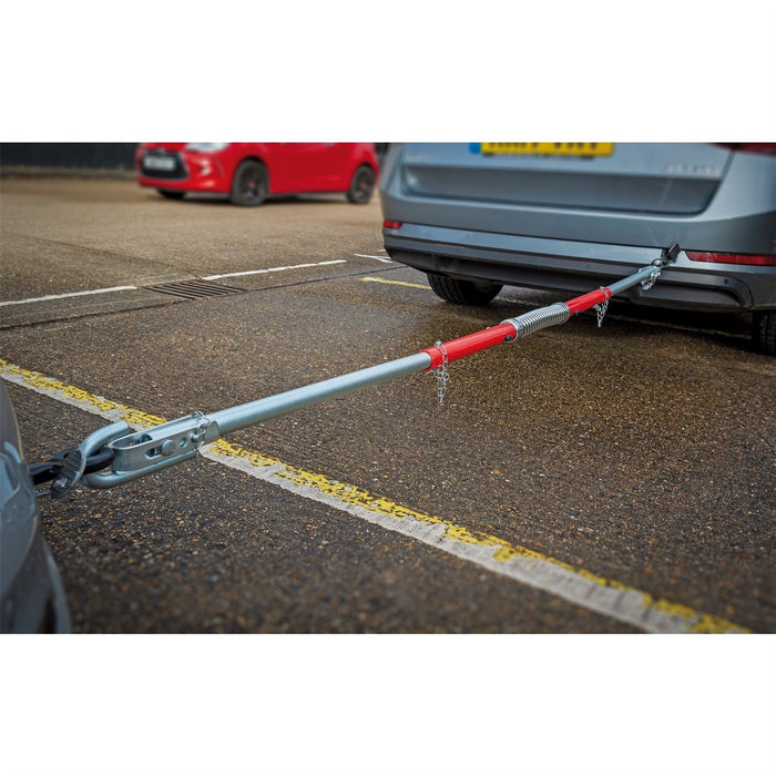 Draper Rigid Towing Brace with Spring Damper, 2000kg 99653 Draper  - Dynamic Drive