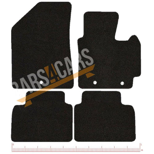 Tailored Car Mats for Kia Soul 14-18 + Clips 2014 2015 2016 2017 2018 UKB4C  - Dynamic Drive