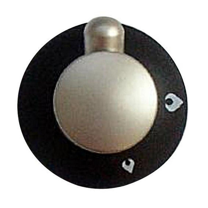 Thetford Hob Grill Knob Black & Satin for Enigma Cookers (SPCC0618 SA) Thetford  - Dynamic Drive