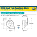 Hella Trumpet Horn HELLA ESSENTIAL HORN TE22 SET 12V 110dB(A) High Tone/Low To 3FH 007 728-831 Hella  - Dynamic Drive