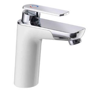 Reich Vector E Single Mixer Tap Chrome/White 570-722500CSK2 Reich - Dynamic Drive