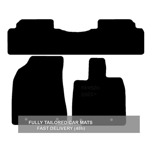 Tailored Car Mats for Lexus Rx450H 09-13  + Clips 2009 2010 2011 2012 2013 UKB4C  - Dynamic Drive