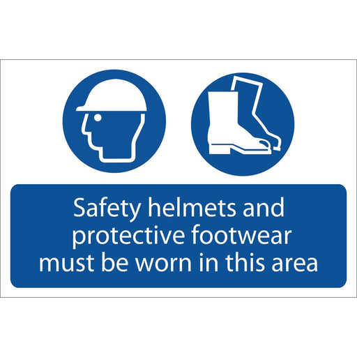 Draper Safety Helmets And Protective Footwear Must Be Worn 72870 Draper  - Dynamic Drive