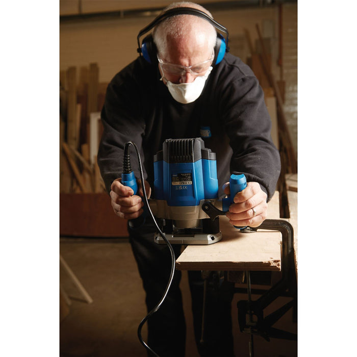 Draper 230V Variable Speed Router, 1/4", 1200W 02519 Draper  - Dynamic Drive