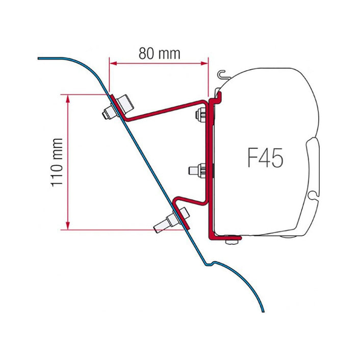 Fiamma Kit for Sprinter H3 Westfalia RVs