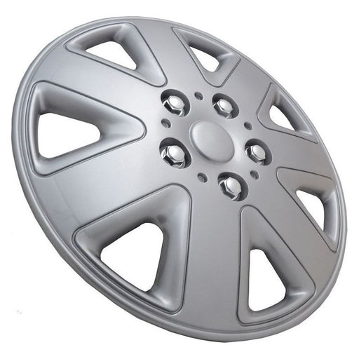 Set of 4 14" Silver Wheel Trims / Hub Caps fits VW Polo Golf Fox Lupo UKB4C  - Dynamic Drive