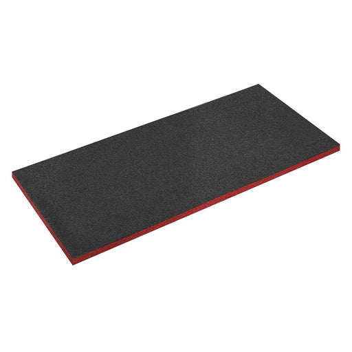 Easy Peel Shadow Foam Red/Black 1200 X 550 X 30Mm Sealey  - Dynamic Drive