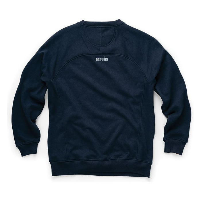 Scruffs Eco Worker Sweatshirt Navy S Scruffs  - Dynamic Drive