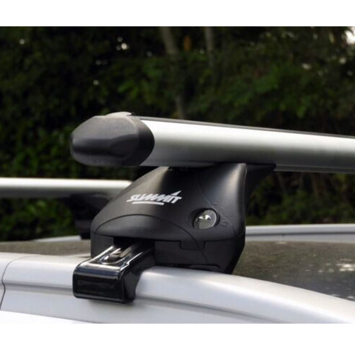 Aluminium Locking Roof Rack Cross Bars fits Hyundai i30 SW 2017-2020