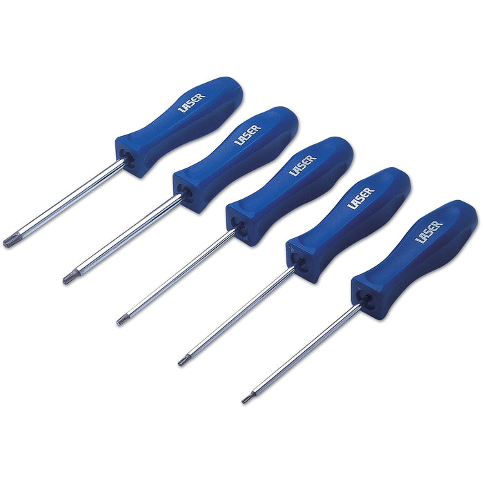 Laser Star Screwdriver Set 5pc 2715 Laser Tools  - Dynamic Drive