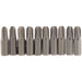 Draper Cross Slot Insert Bit, 1/4" Hex, 25mm Long, No.3 (Pack of 10) 64087 Draper  - Dynamic Drive