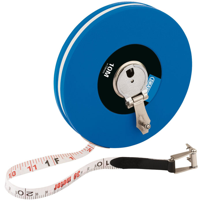 Draper Fibreglass Measuring Tape, 10m/33ft x 13mm 88213 Draper  - Dynamic Drive