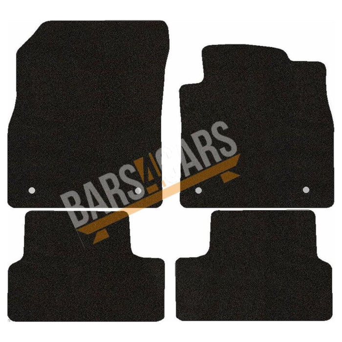 Tailored Carpet Car Mats for Vauxhall Astra 10-15 Alternative Set of 4 4 Clips UKB4C  - Dynamic Drive