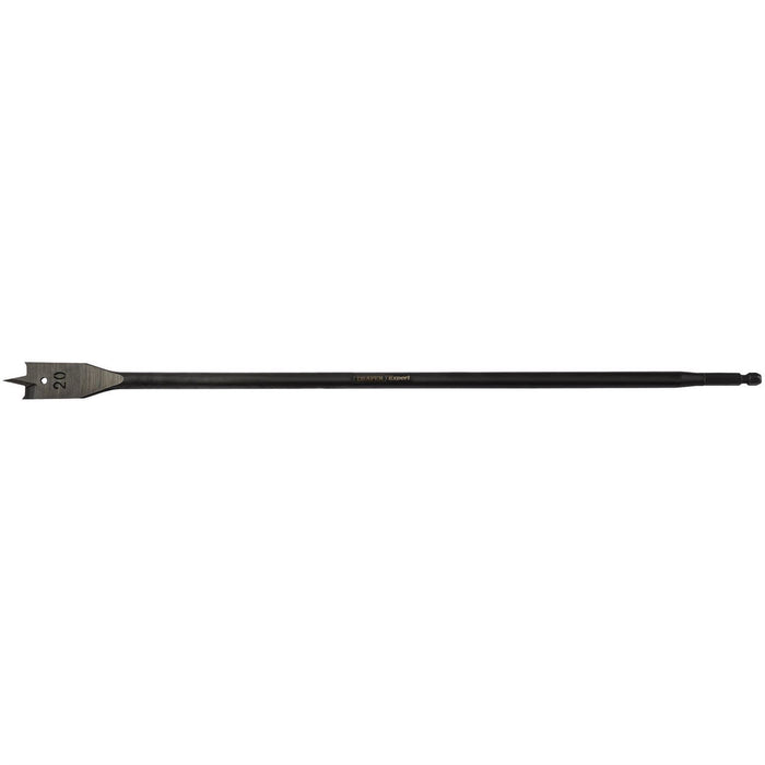 Draper Extra Long Flat Wood Bit, 405mm, 20mm 67541 Draper  - Dynamic Drive