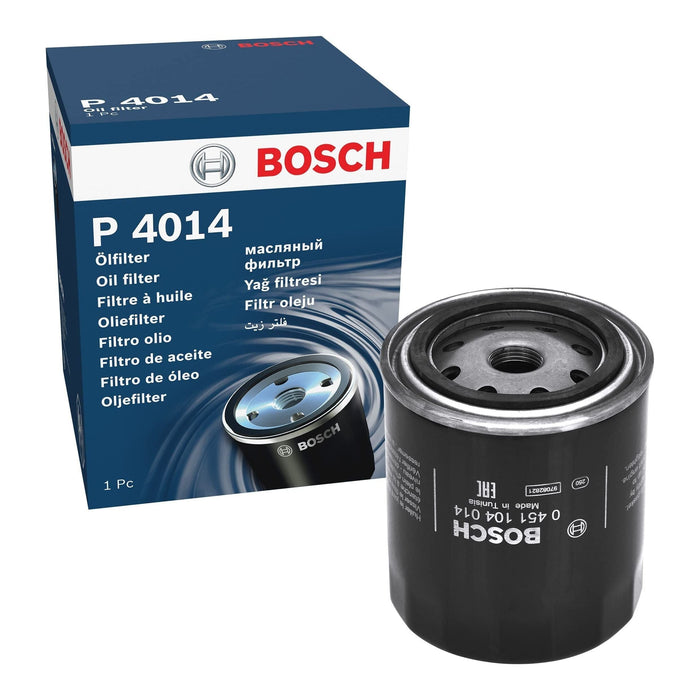 Bosch Car Oil Filter P4014 fits Land Rover Discovery TDi - 2.5 - 89-98 045110401