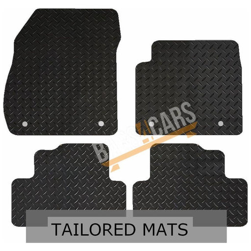 Tailored Rubber Car Mats for Vauxhall Zafira 12 Tourer Set of 4 With 4 Clips UKB4C  - Dynamic Drive