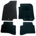 Fully Tailored Black Carpet Car Mats for Kia Rio 11> Set of 4 With 3 Clips UKB4C  - Dynamic Drive