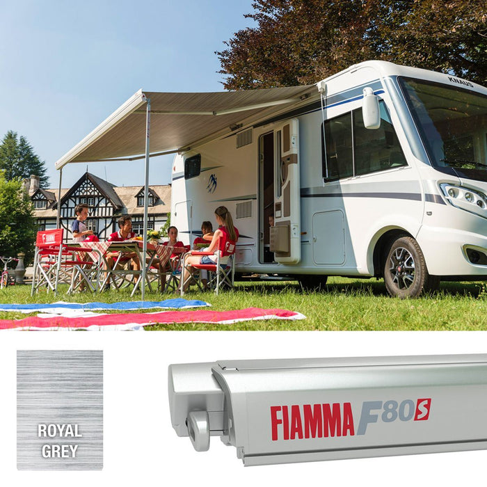 Fiamma Titanium F80S 450 Royal Grey Fabric