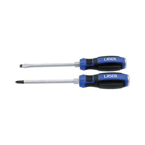 Laser Pound Thru Screwdriver Set 2pc 7938 Laser Tools  - Dynamic Drive