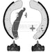 Genuine Borg & Beck Brake Shoe Kit fits Vauxhall AstraCorsa 02 BBS1022K Borg & Beck  - Dynamic Drive