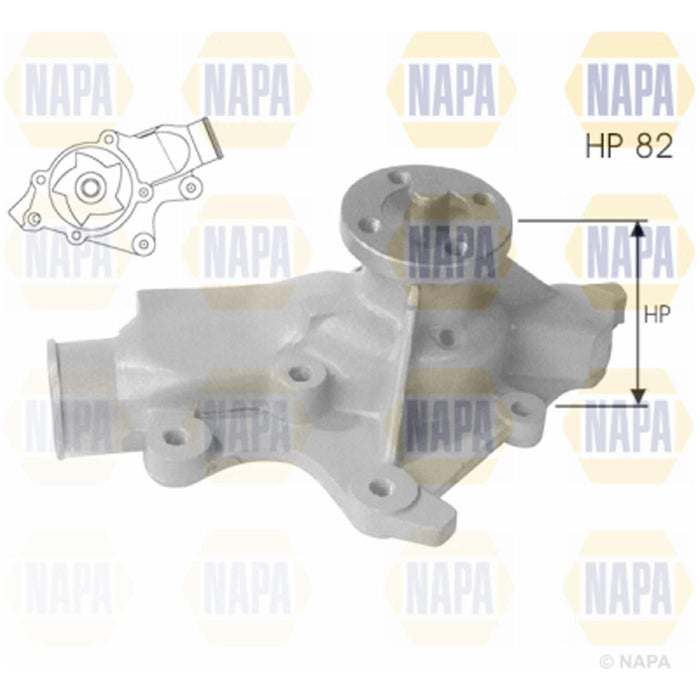 Genuine NAPA Water Pump for Jeep 4626054