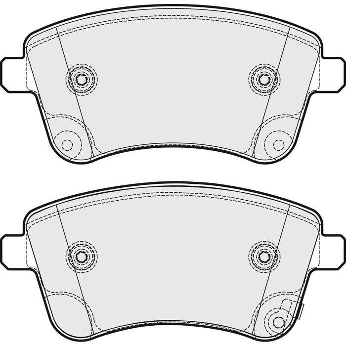 Genuine APEC Front Brake Discs & Pads Set Vented for Kia Venga