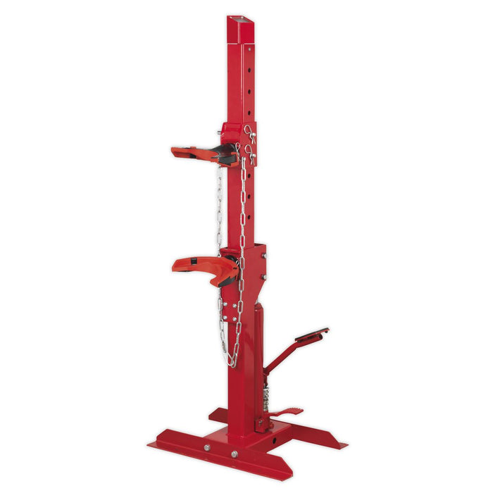 Sealey Coil Spring Compressing Station + Gauge Hyd 2000kg Capacity RE2311 Sealey  - Dynamic Drive