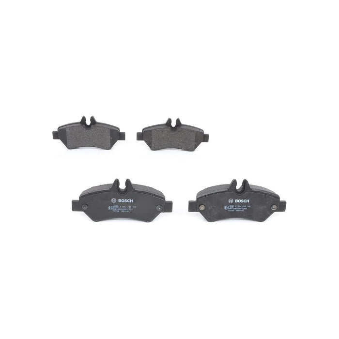 Bosch Brake Pad Set Bp1554 fits Mercedes-Benz Sprinter 313D BlueTec|BlueTec Blue