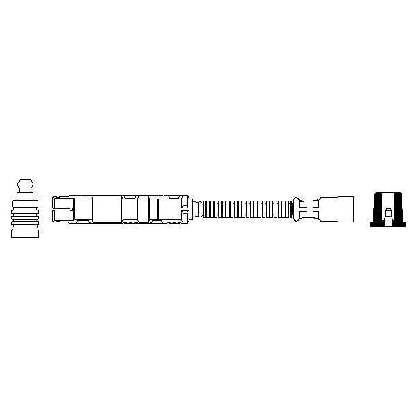 Genuine Bosch Ignition Lead Ee954 fits Mercedes-Benz SL 500 - 5.0 - 01-12 035691