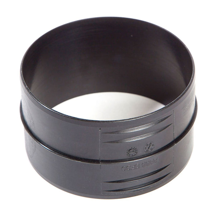 Whale Air Duct Fitting Straight 90mm x 90mm Black