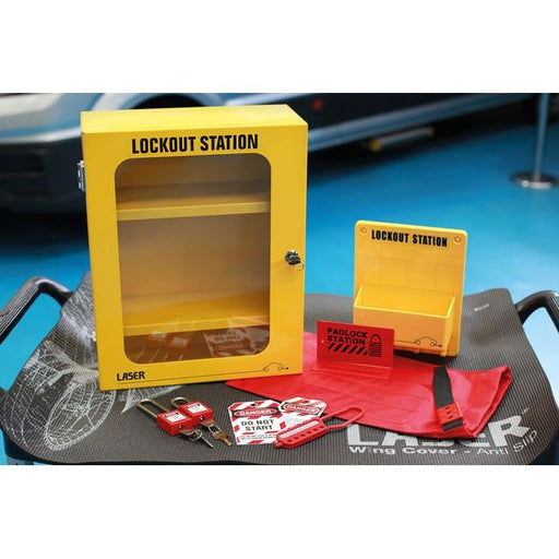 Laser Safety Lockout Padlock 6641 Laser Tools  - Dynamic Drive