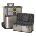 Sealey Mobile Stainless Steel/Composite Toolbox 3 Compartment AP855 Sealey  - Dynamic Drive