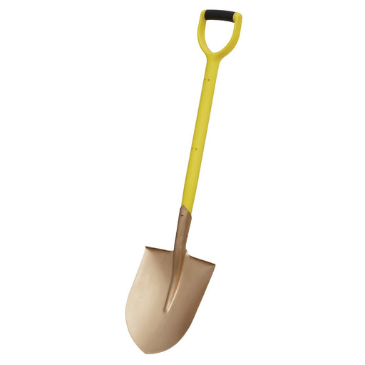 Sealey Round Point Shovel 240 x 420 x 990mm Non-Sparking NS107 Sealey  - Dynamic Drive