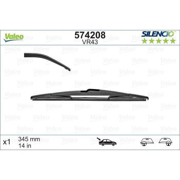 Valeo Single Wiper Blades 574208 Automotive Part Valeo  - Dynamic Drive