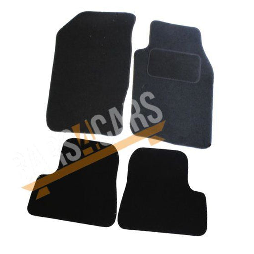 Fully Tailored Black Carpet Car Mats for Peugeot 206 Set of 4 UKB4C  - Dynamic Drive