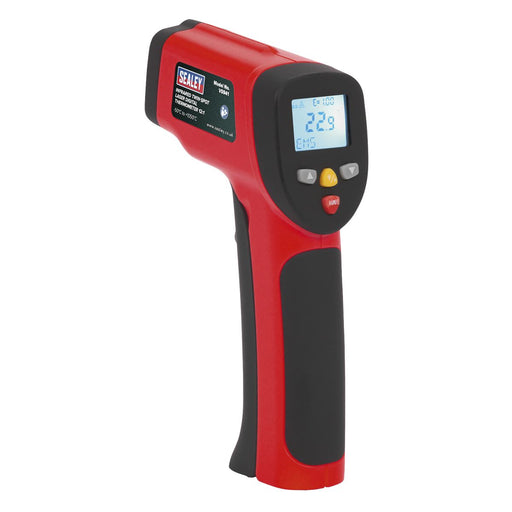 Sealey Infrared Twin-Spot Laser Digital Thermometer 12:1 High Temperature VS941 Sealey  - Dynamic Drive