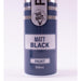 2 X PMA Matt Black Paint Spray Aerosol 500ml High Coverage Matt Black PMA  - Dynamic Drive