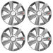 15" Inch GTX Carbon Grey Multi-Spoke Wheel Trim Hub Cap Covers Protectors UKB4C  - Dynamic Drive