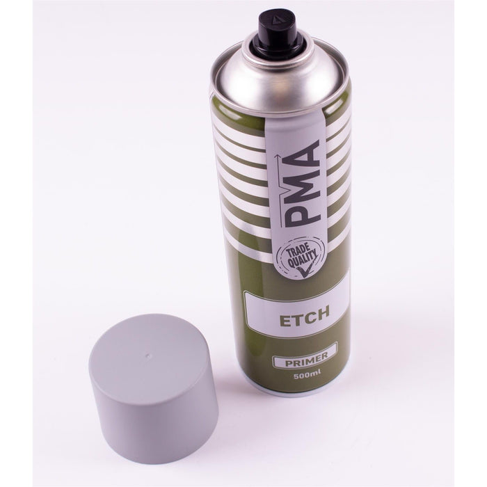 3x AUTOTEK PROFESSIONAL ACID ETCH PRIMER AEROSOL 500ML FOR ALUMINIUM 3 PACK