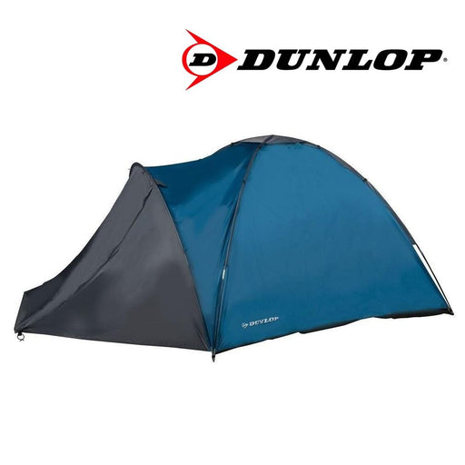 Pop Up Tent Automatic 2-3 Man Person Family Tent Camping Festival Shelter Beach Dunlop  - Dynamic Drive