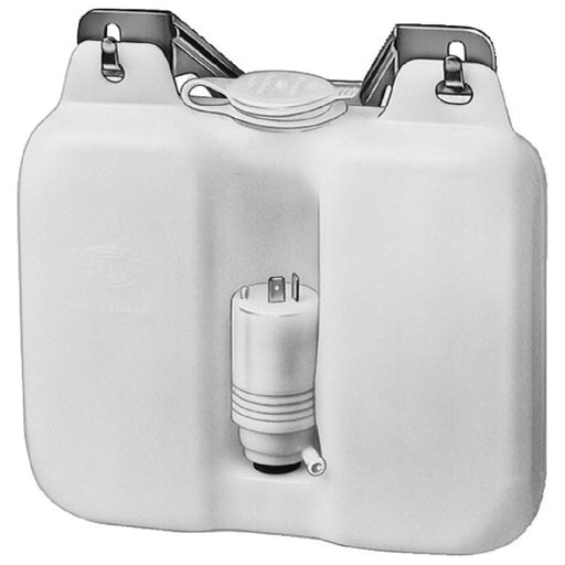 Hella Washer Fluid Reservoir, window cleaning 12V 1.5L White 8WB 003 248-001 Hella  - Dynamic Drive