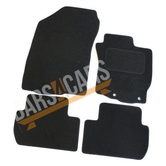 Tailored Carpet Car Mats for Mitsubishi Outlander 07>13 Set of 4 With 2 Clips UKB4C  - Dynamic Drive