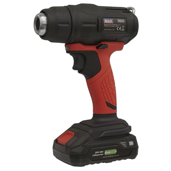 Sealey Cordless Hot Air Gun 20V SV20 Series Body Only CP20VHG