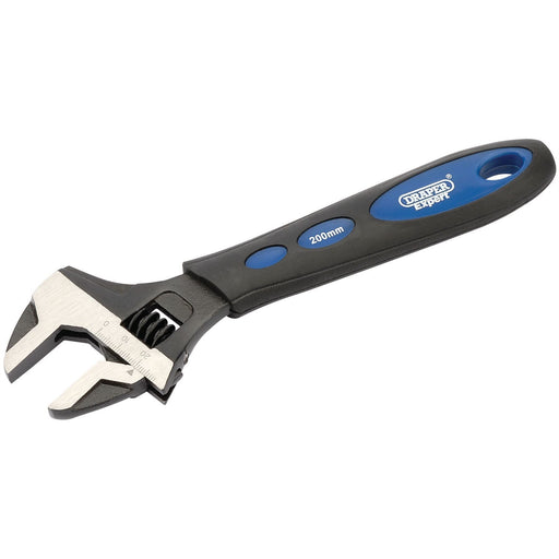 Draper Soft Grip Crescent-Type Wrench, 200mm 24894 Draper  - Dynamic Drive