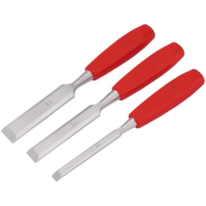 Draper Wood Chisel Set (3 Piece) 68472 Draper  - Dynamic Drive