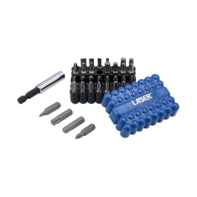 Laser Power Bits Set, includes JIS 33pc 8316 Laser Tools  - Dynamic Drive