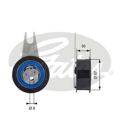 Gates Water Pump fits Hyundai i10 CVVT - 1.2 - 08-13 WP0174