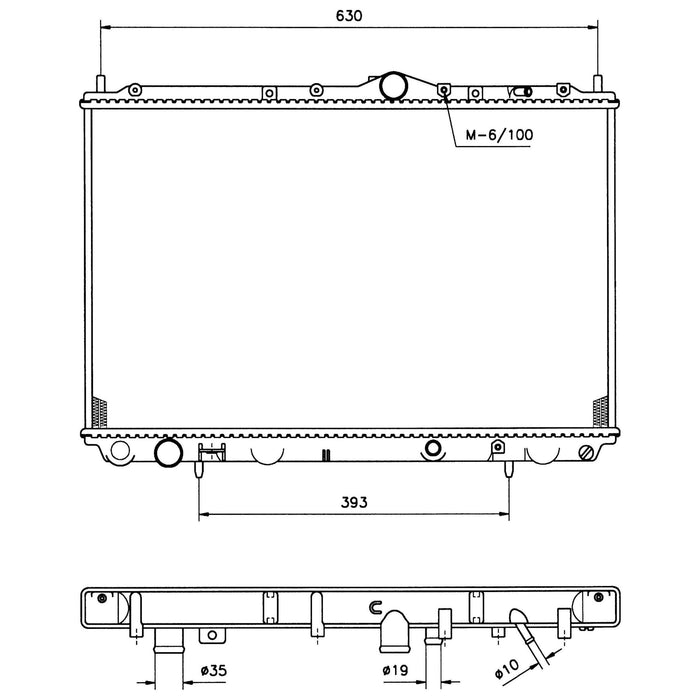 NRF Radiator 509517