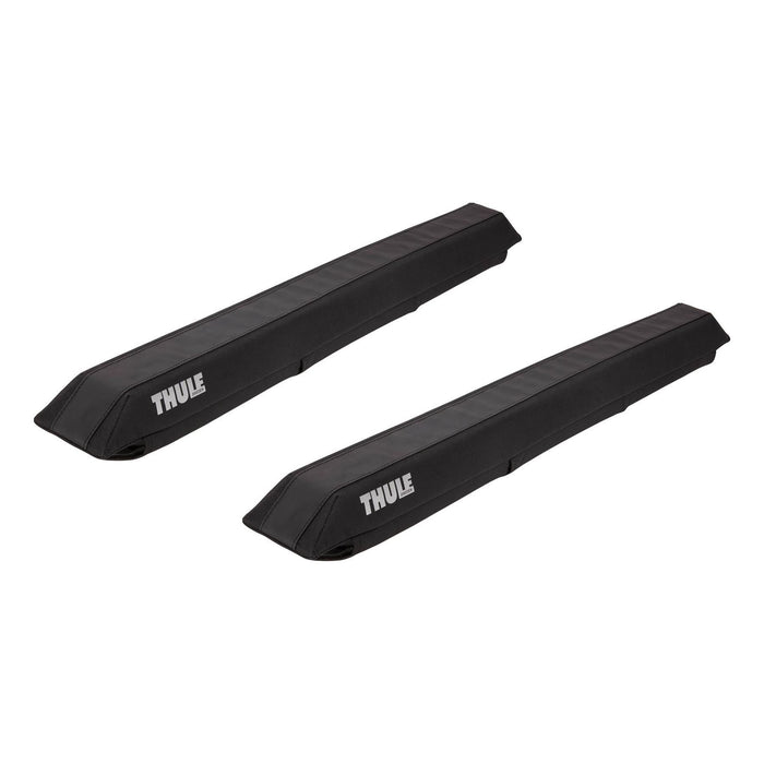 Thule Surf Pads Large Wide 30" Black Surfboard Rack for Wing Bars Thule  - Dynamic Drive